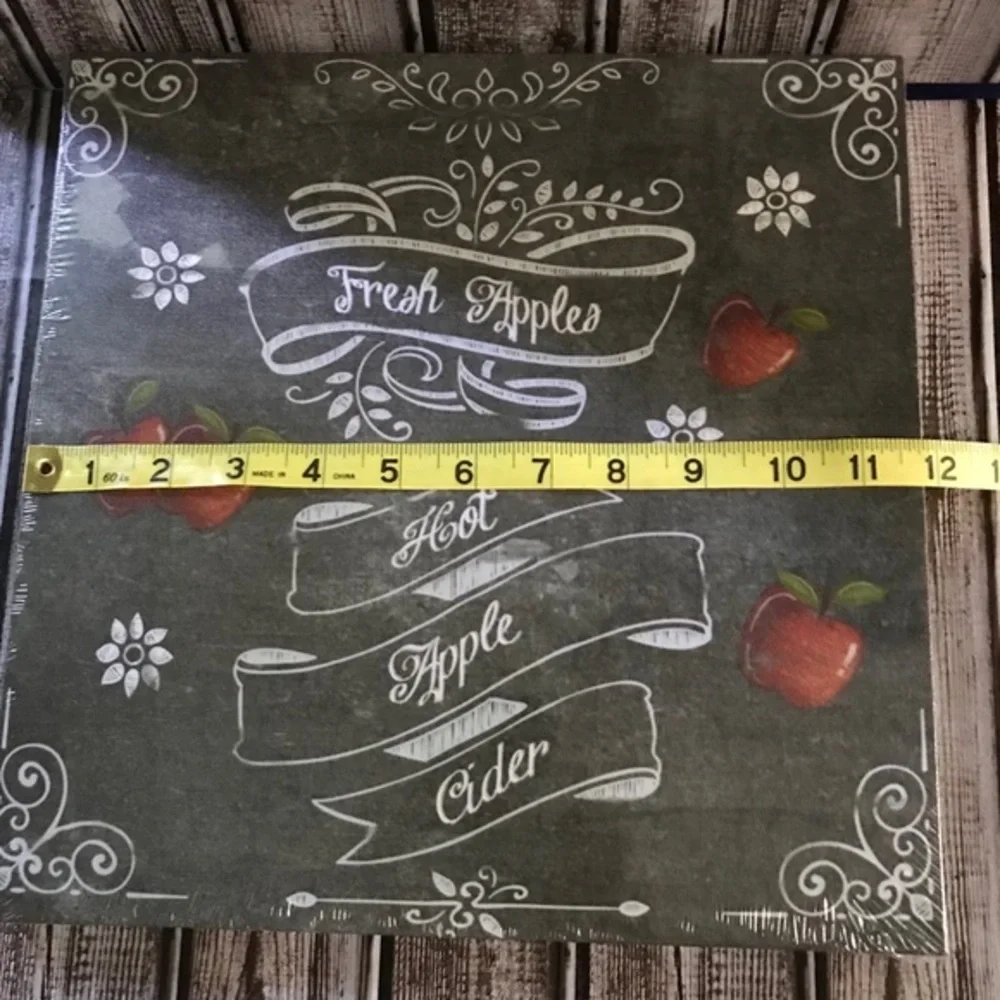 Fresh Apple‎ Sign Wall Art, New